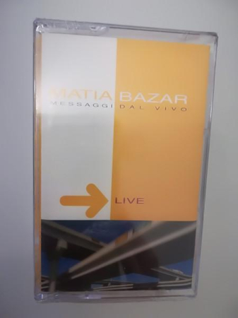 Casete audio - Matia Bazar - Messaggi Dal Vivo