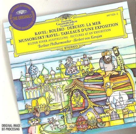 Cd-uri - Maurice Ravel - Ravel: Boléro · Debussy: La Mer · Mussorgsky/Ravel: Tableaux D'une Exposition (CD)