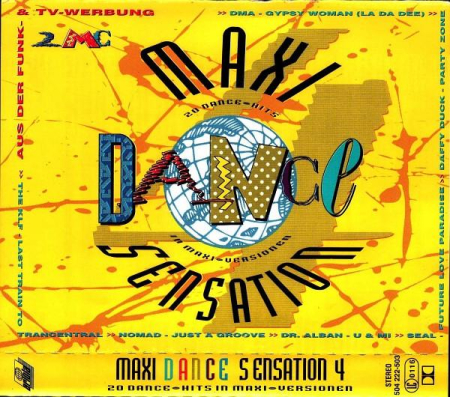 Casete audio - Maxi Dance Sensation 4 (Casetă Audio)