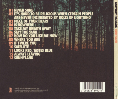 Mayday Parade – Sunnyland (CD) [1]