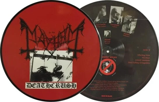 Discuri vinil noi - Mayhem – Deathcrush (Disc Vinil, Picture Disc)