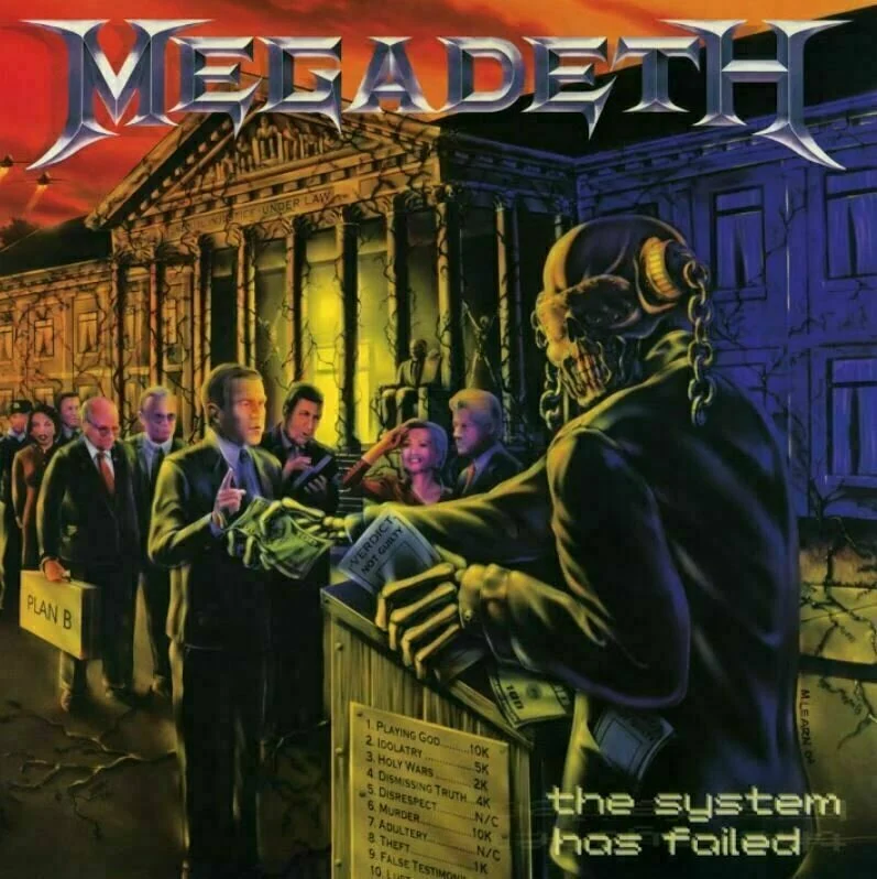 Rock/Metal - Megadeth – The System Has Failed (Disc Vinil)