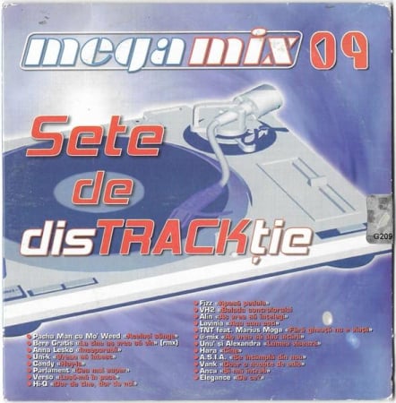 Muzica Electronica - Megamix 09 Sete De Distrackție, (CD)