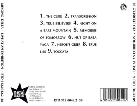 Mekong Delta - Live At An Exhibition (CD) [1]