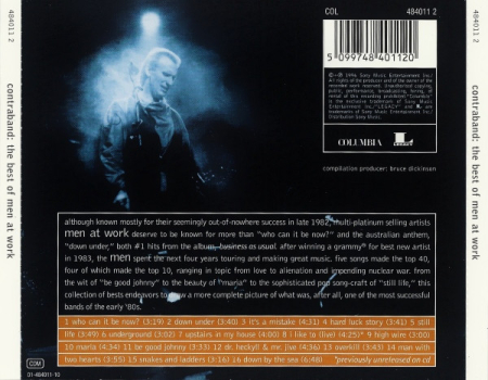 Men At Work - Contraband: The Best Of Men At Work, (CD) [1]