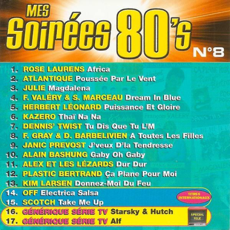 Mes Soirées 80's Numéro 8 (CD) [0]