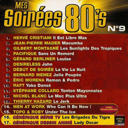 Mes Soirées 80's Numéro 9 (CD) [0]