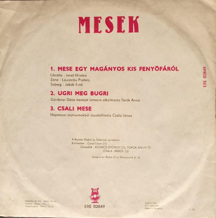 Mesék, (Disc Vinil) [1]