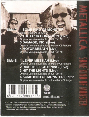 Metallica – Some Kind Of Monster (CASETA) [1]