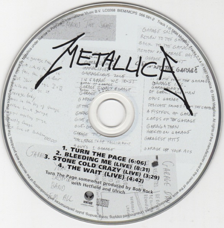 Metallica - Turn The Page (CD) [1]