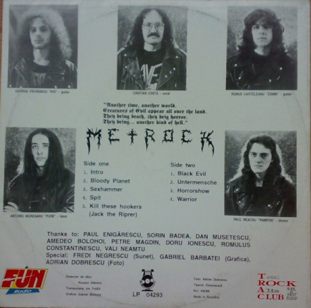 Metrock (3) – A Kind Of Hell (DISC VINIL) [1]