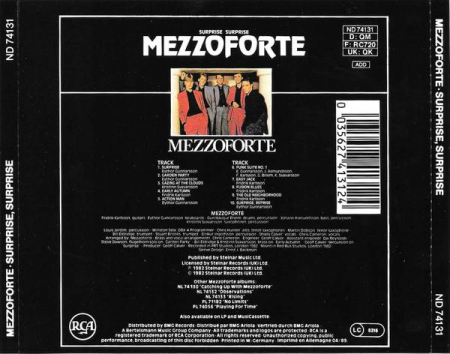 Mezzoforte - Surprise, Surprise , (CD) [1]