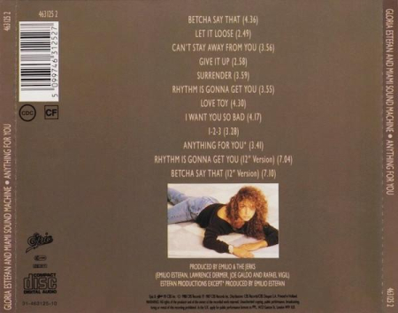 Miami Sound Machine - Anything For You (CD) [1]