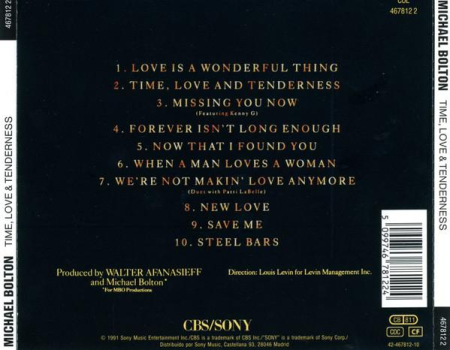 Michael Bolton - Time, Love & Tenderness (CD) [1]