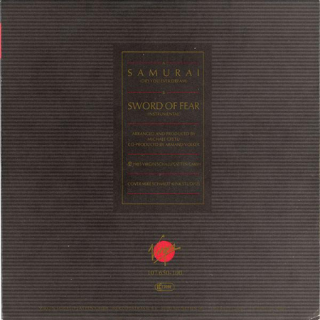 Michael Cretu - Samurai (English Version), (Disc Vinil) [1]