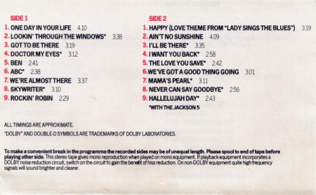 Michael Jackson - 18 Greatest Hits (Casetă Audio) [1]