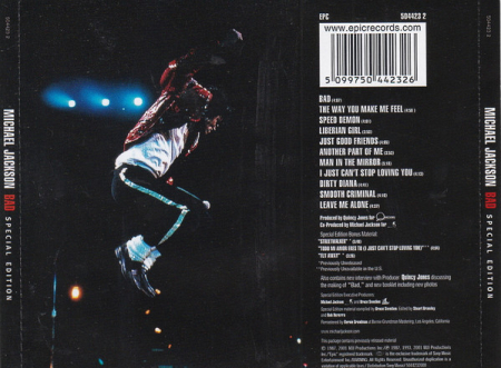 Michael Jackson - Bad (CD) [1]