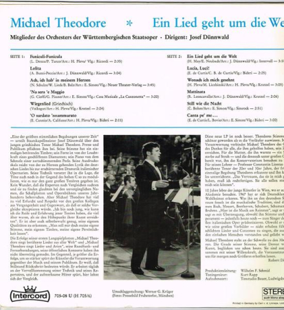 Michael Theodore - Ein Lied Geht Um Die Welt [1]