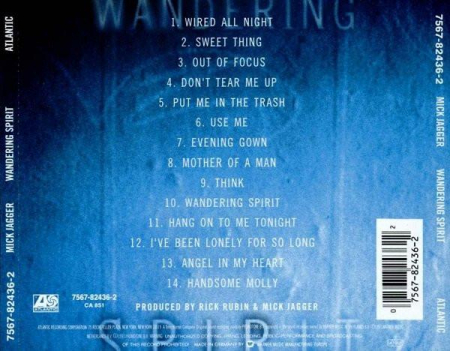 Mick Jagger - Wandering Spirit , (CD) [1]