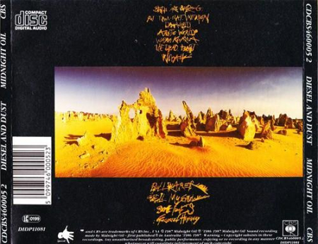 Midnight Oil - Diesel And Dust (CD) [1]