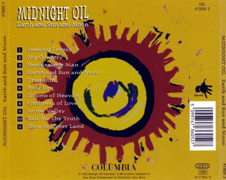Midnight Oil - Earth And Sun And Moon (CD) [1]