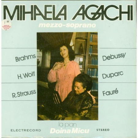 Muzică Clasică - Mihaela Agachi - Recital Vocal, (Disc Vinil)