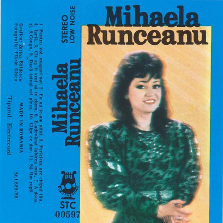 Mihaela Runceanu - Pentru Voi, Muguri Noi, (Casetă Audio) [1]