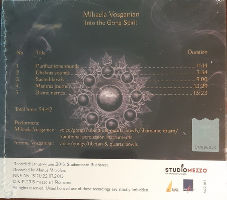 Mihaela Vosganian – Into The Gong Spirit (CD) [1]