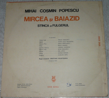 Mihai Cosmin Popescu – Mircea Și Baiazid (Stînca Și Fulgerul) [1]
