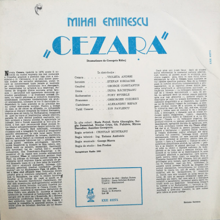 Mihai Eminescu – Cezara [1]