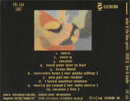 Mihai Godoroja - Susie Q (Live & Studio), (CD) [1]