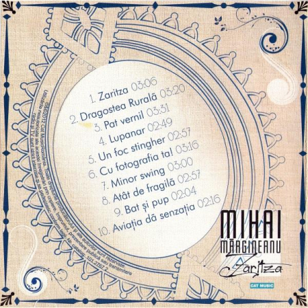 Mihai Mărgineanu - Zaritza , (CD) [1]