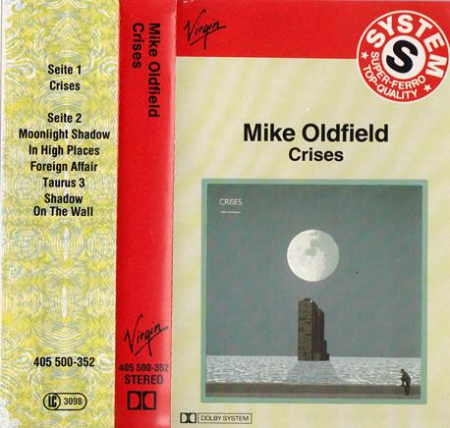 Rock/Folk - Mike Oldfield - Crises (Caseta Audio)