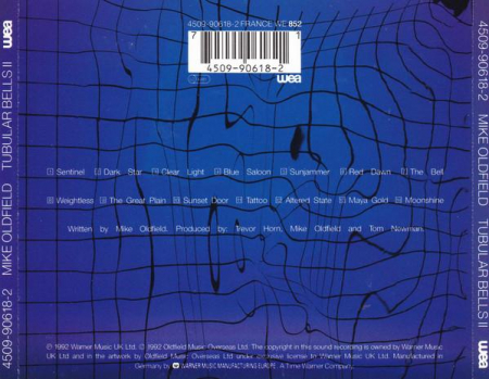Mike Oldfield - Tubular Bells II , (CD) [1]