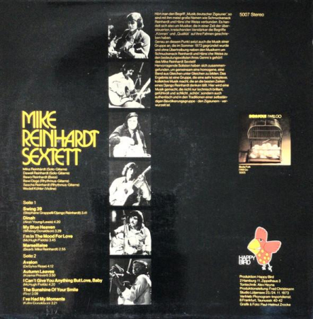 Mike Reinhardt Sextett - Mike Reinhardt Sextett (Disc Vinil) [1]