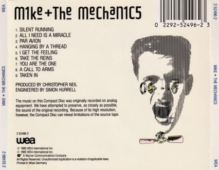 Mike & The Mechanics - Mike + The Mechanics (CD) [1]