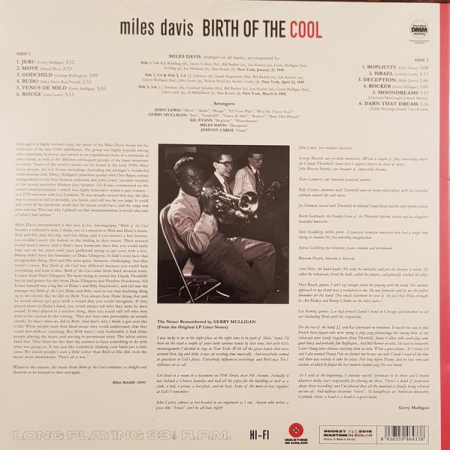 Miles Davis - Birth Of The Cool (Disc Vinil) [1]