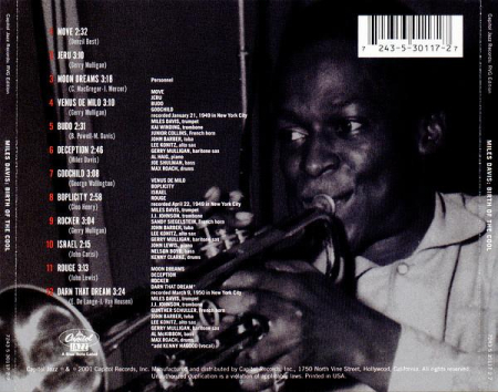 Miles Davis - Birth Of The Cool, (CD) [1]