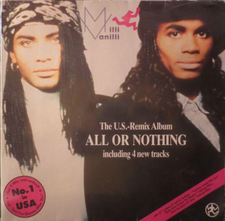 Discuri vinil - Milli Vanilli - All Or Nothing - The U.S.-Remix Album (Disc Vinil)