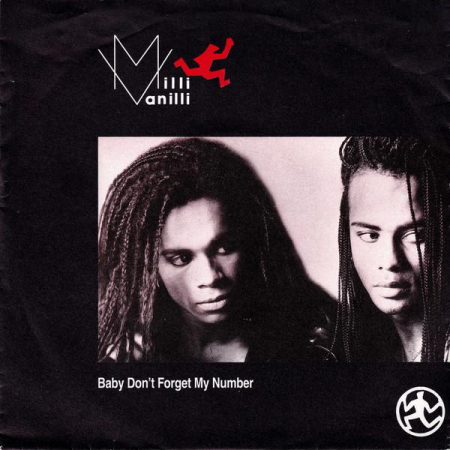 Milli Vanilli - Baby Don't Forget My Number (7 Inch), (Disc Vinil) [0]