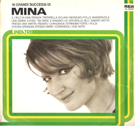 Discuri vinil - Mina - 15 Grandi Successi Di Mina (Disc Vinil)