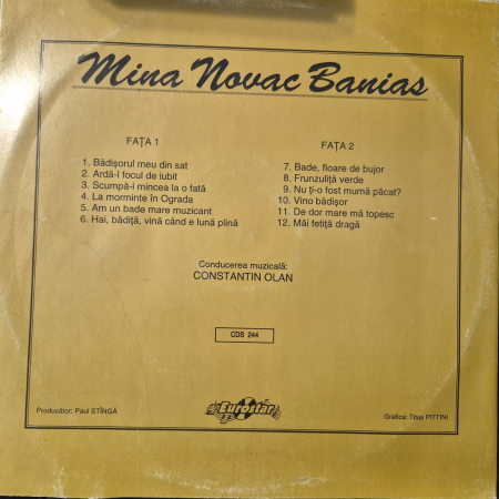 Mina Novac Banias (VINIL) [1]