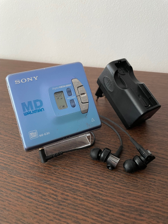 Echipamente Audio - MiniDisc player Sony MZ-E30 Blue