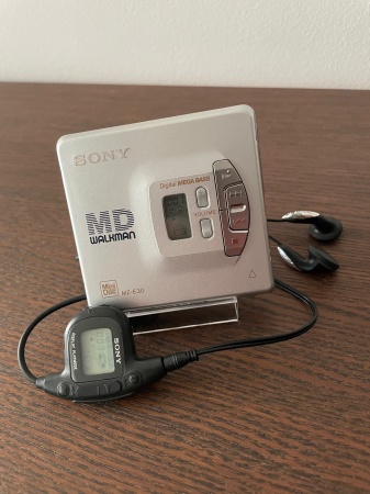 Echipamente Audio - MiniDisc player Sony MZ-E30 Silver