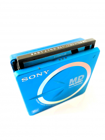 MiniDisc player Sony MZ-E60 Blue [2]