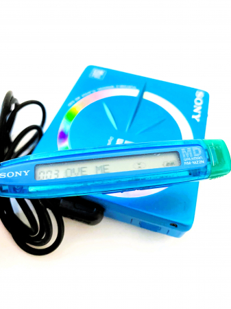 MiniDisc player Sony MZ-E60 Blue [3]
