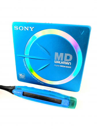 Walkman - MiniDisc player Sony MZ-E60 Blue