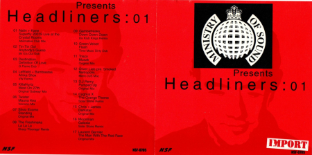 Cd-uri - Ministry of Sound - Headliners 1 (CD)