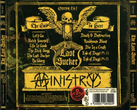 Ministry - The Last Sucker, (CD) [1]