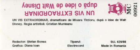 Mioara Tîrzioru - Un Vis Extraordinar (Caseta Audio) [1]